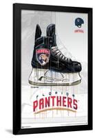 NHL Florida Panthers - Drip Skate 21-Trends International-Framed Poster