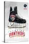 NHL Florida Panthers - Drip Skate 21-Trends International-Stretched Canvas