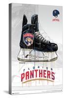 NHL Florida Panthers - Drip Skate 21-Trends International-Stretched Canvas