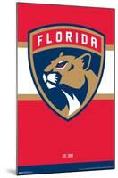 NHL Florida Panthers - Logo 21-Trends International-Mounted Poster