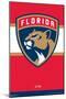 NHL Florida Panthers - Logo 21-Trends International-Mounted Poster