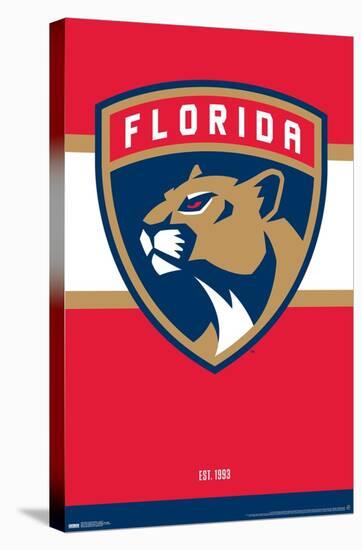 NHL Florida Panthers - Logo 21-Trends International-Stretched Canvas