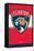 NHL Florida Panthers - Logo 21-Trends International-Framed Stretched Canvas