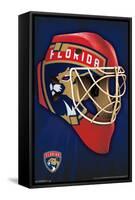 NHL Florida Panthers Mask 16-Trends International-Framed Stretched Canvas