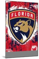 NHL Florida Panthers - Maximalist Logo 23-Trends International-Mounted Poster