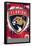 NHL Florida Panthers - Maximalist Logo 23-Trends International-Framed Poster