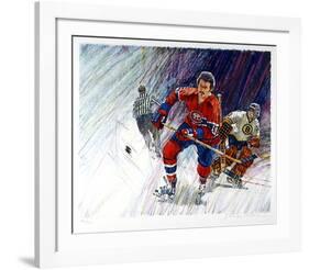 NHL Hockey-William Biddle-Framed Collectable Print