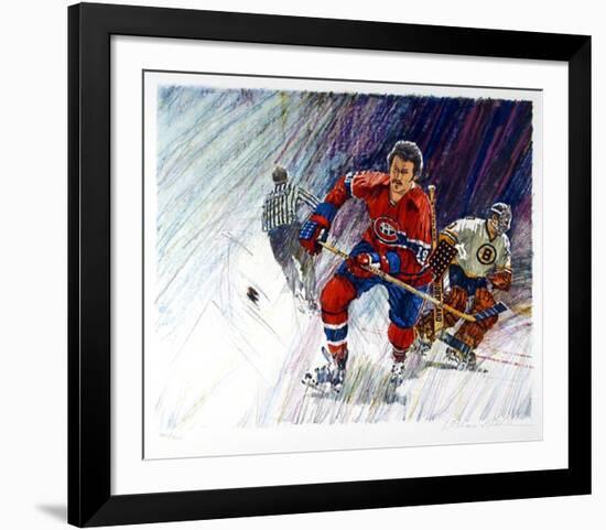 NHL Hockey-William Biddle-Framed Collectable Print
