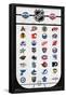 NHL League - Logos 22-Trends International-Framed Poster