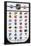 NHL League - Logos 22-Trends International-Framed Poster