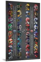 NHL League - Masks 22-Trends International-Mounted Poster