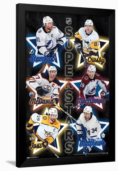 NHL League - Superstars 22-Trends International-Framed Poster