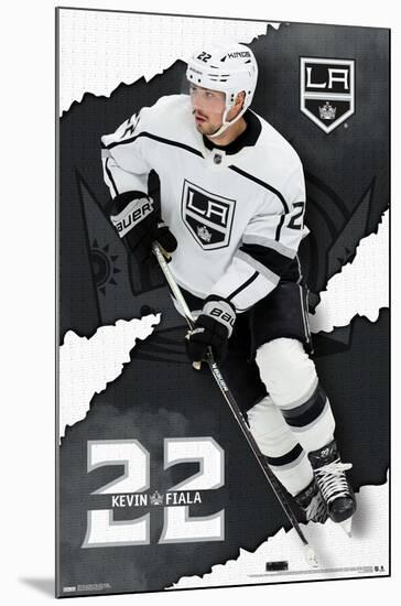 NHL Los Angeles Kings - Kevin Fiala 23-Trends International-Mounted Poster