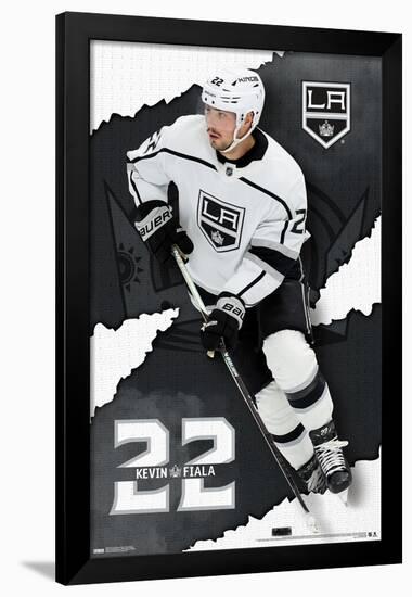 NHL Los Angeles Kings - Kevin Fiala 23-Trends International-Framed Poster