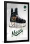 NHL Minnesota Wild - Drip Skate 21-Trends International-Framed Poster