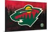 NHL Minnesota Wild - Logo 15-Trends International-Mounted Poster