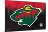 NHL Minnesota Wild - Logo 15-Trends International-Mounted Poster