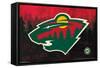 NHL Minnesota Wild - Logo 15-Trends International-Framed Stretched Canvas