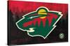 NHL Minnesota Wild - Logo 15-Trends International-Stretched Canvas