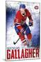 NHL Montreal Canadiens - Brendan Gallagher 18-Trends International-Mounted Poster