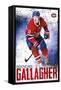 NHL Montreal Canadiens - Brendan Gallagher 18-Trends International-Framed Stretched Canvas