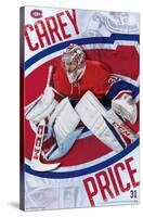 NHL Montreal Canadiens - Carey Price 17-Trends International-Stretched Canvas