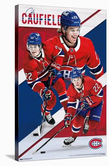 NHL Montreal Canadiens - Cole Caufield 22-Trends International-Stretched Canvas