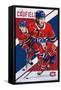 NHL Montreal Canadiens - Cole Caufield 22-Trends International-Framed Stretched Canvas