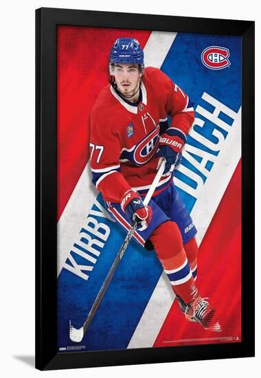 NHL Montreal Canadiens - Kirby Dach 23-Trends International-Framed Poster