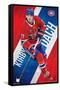 NHL Montreal Canadiens - Kirby Dach 23-Trends International-Framed Stretched Canvas