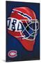 NHL Montreal Canadiens - Mask 16-Trends International-Mounted Poster