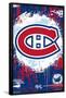 NHL Montreal Canadiens - Maximalist Logo 23-Trends International-Framed Poster