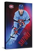 NHL Montreal Canadiens - Nick Suzuki 23-Trends International-Stretched Canvas