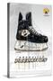 NHL Nashville Predators - Drip Skate 21-Trends International-Stretched Canvas
