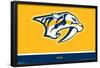 NHL Nashville Predators - Logo 21-Trends International-Framed Poster