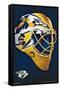NHL Nashville Predators - Mask 16-Trends International-Framed Stretched Canvas
