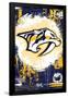 NHL Nashville Predators - Maximalist Logo 23-Trends International-Framed Poster