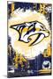 NHL Nashville Predators - Maximalist Logo 23-Trends International-Mounted Poster