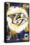 NHL Nashville Predators - Maximalist Logo 23-Trends International-Framed Stretched Canvas