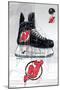 NHL New Jersey Devils - Drip Skate 21-Trends International-Mounted Poster