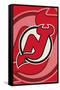 NHL New Jersey Devils - Logo 14-Trends International-Framed Stretched Canvas