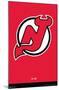 NHL New Jersey Devils - Logo 21-Trends International-Mounted Poster