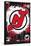 NHL New Jersey Devils - Maximalist Logo 23-Trends International-Framed Poster
