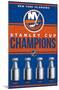 NHL New York Islanders - Champions 23-Trends International-Mounted Poster