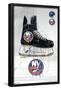 NHL New York Islanders - Drip Skate 21-Trends International-Framed Poster