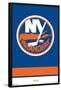 NHL New York Islanders - Logo 21-Trends International-Framed Poster