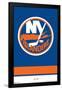 NHL New York Islanders - Logo 21-Trends International-Framed Poster