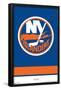 NHL New York Islanders - Logo 21-Trends International-Framed Poster