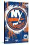 NHL New York Islanders - Maximalist Logo 23-Trends International-Stretched Canvas