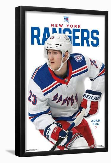 NHL New York Rangers - Adam Fox Feature Series 23-Trends International-Framed Poster